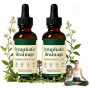 Gouttes pour drainage lymphatique, faciles à utiliser, drainant lymphatique conviennent à tous,Naturelles Pour Femmes Hommes 2PC