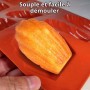 Lot de 2 Moule Madeleine Silicone, Antiadhésif pour Muffins, Chocolat | Moule À Madeleines En Silicone Antiadhésif À 9 Cavités, 
