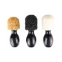 C' Top : Tampons Mousse Fantaisies (x3), Avec Manche En Bois 9 Cm
