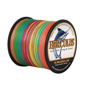Hercules Super Cast 100-2000m 109-2187 Yards 6-100lbs Test Ligne de pêche tressée pour Eau salée PE Tresse Lignes de Poisson Sup