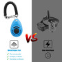 Diyife 2PCS Clickers pour Chien, Clickers de Chien avec Dragonne élastique & Grand Bouton, Clicker Training, Professionnel Click