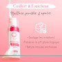 MUSC INTIME La Marque Officielle - Mousse Intime - Sweet Litchi - La Délicieuse - Nettoie En Douceur - Testé Sous Contrôle Gynéc