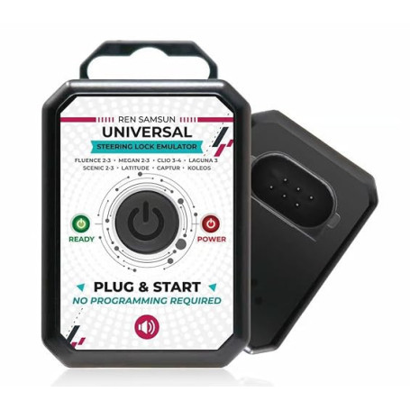 Émulateur ELV ESL Plug & Play, Pour Renault Clio 4 Megane 2 Scenic 2 Fluence Laguna Koleos verrou colonne