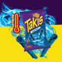Takis Blue Heat Chips - Snack Maïs Piquant Intense, 100 g | Tortilla roulée au piment, niveau de chaleur extrême - parfait pour
