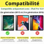 ProCase Étui pour iPad Pro 12.9 Pouces 2017/2015 (A1584 A1652 A1670 A1671 A1821), Étui Housse de Protection Anti-Chute, Rabat Ma