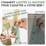 Chariot de Marche Bois pour Bébé, Centre d'Activités Multiples Montessori | Trotteur Bébé Hauteur et Vitesse Réglables, pour Fil