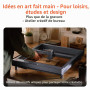 ORTUR H10 Graveur Laser - Puissance de sortie 20W CNC Machine a Graver Laser avec une Pompe à Air de 40L,Découpe Laser pour Bois