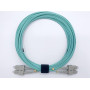 Elfcam® - Câble à Fibre Optique SC/UPC à SC/UPC OM3 Multimode Duplex 50/125um LSZH (1M)
