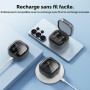 AhaStyle Transparente Coque Samsung Galaxy Buds 4 / Galaxy Buds4 Pro (2026) | Anti-jaunissement, TPU Respectueux de l'environnem