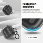 AhaStyle Transparente Coque Samsung Galaxy Buds 4 / Galaxy Buds4 Pro (2026) | Anti-jaunissement, TPU Respectueux de l'environnem