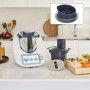 AIOUHMYM Gobelet Doseur pour Thermomix TM5 et TM6 Vorwerk Accessoire | 100 ml Couvercle Gobelet Doseur pour Thermomix, gradué en