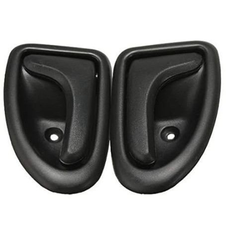 Viviance 1 Paire de poignées de Porte intérieure Avant arrière Gauche et Droite Compatible avec Renault Megane Clio Scenic Trafi