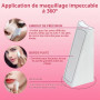 Fauxomor 54 Pcs Éponges Maquillage Triangle sans Latex pour Fond de Teint | Doux, Déchirable et Portable, Usage à Sec & Humide, 