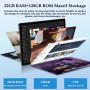 ZIOVO Tablette Android 14 Tablette 10 Pouces,22GoRAM+128Go ROM (1To TF),Widevine L1|8000mAh| Octa-Core|2.0GHz| 5G WiFi| BT 5.0| 