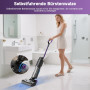 Vozascly H15 Aspirateur Laveur sans Fil, Aspirateur Balai Silencieux 65dB avec Auto-Propulsion, 45 Min d’Autonomie, Nettoyage de
