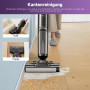 Vozascly H15 Aspirateur Laveur sans Fil, Aspirateur Balai Silencieux 65dB avec Auto-Propulsion, 45 Min d’Autonomie, Nettoyage de