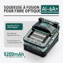 Signal fire Soudeuse Fibre Optique AI-6A+ avec Alignement Coeur à Coeur Écran Tactile pour FTTH & FTTx est doté des fonctions OP