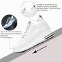 AONEGOLD Femme Baskets Compensées Chaussure Tennis de Sport Gym Fitness Respirantes Sneakers 8.5cm