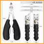 2026 Coupe Ongle Professionnel Pour Ongles Épais – Pour Personnes Âgées | Coupe-Ongles Acier Inoxydable, Manche Antidérapant – I