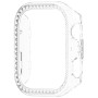 DEALELE [Lot de 2 coques compatibles avec Huawei Watch FIT 4 Pro, coque de protection en polycarbonate avec strass et strass, ac