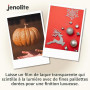 JENOLITE Lot de 2 laques transparentes pailletées argentées et dorées | 2 x 400 ml | Parfait pour ajouter de l'éclat aux cadres,