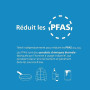 Philips Water Cartouches filtrantes de rechange Filtration avancée, paquet de 6, réduisent les MICROPLASTIQUES, le CHLORE, le CA