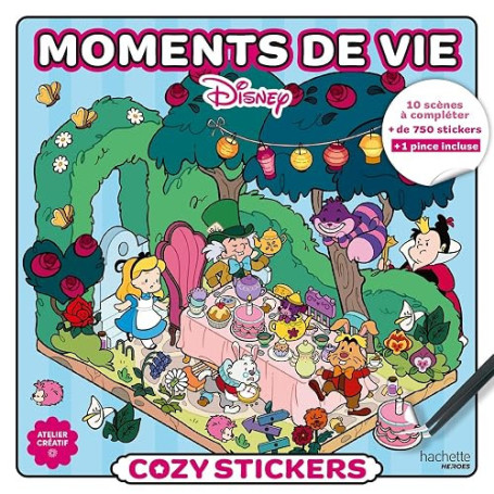 Cozy stickers Disney (avec pince) - Moments de vie