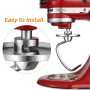 Gdrtwwh Crochet pétrisseur en acier inoxydable pour mixeur KitchenAid à tête inclinable de 4,5 à 5 litres, pièces de rechange, c