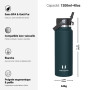 Sparrow Gourde Isotherme 1.2L- Inox Gourdes avec Paille Bouteille Isotherme | Bouteille Isotherme avec Paille Gourde Inox , Anti