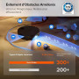 roborock Saros 20 Neo Robot Aspirateur Laveur, 36 000 Pa, Zéro Emmêlement | Franchit des Seuils de 8,8 cm, Évite 300+ Obstacles,
