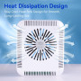 Makartt Aspirateur Ongles Professional Nail Dust Collector LED | itesse Réglable, Filtre Réutilisable, Idéal pour Salon & Domici