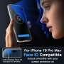 JETech Verre Trempé Mat pour iPhone 17 Pro Max, Compatible avec Face ID | Lot de 2, 9H Protection D'écran Anti-Reflet, Anti-Trac