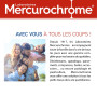 MERCUROCHROME - Alcool Modifié 70° - Nettoie et Désinfecte - 200ml (Lot de 2)