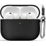TNSNK Silicone pour AirPods Pro 3 Coque, 1-A10-Black | Silicone, Doux, léger, antiglisse, anti-rayures, Facile à transporter, Ch
