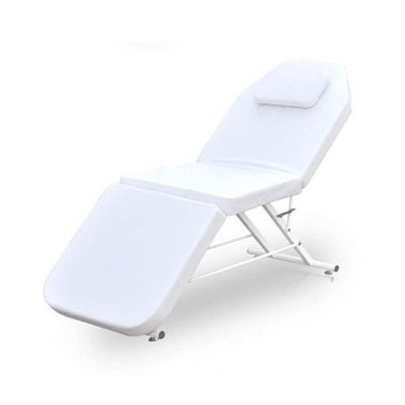 Panfudongk Table de Massage Pliable 3 Zones - Blanc - Poids Net: 22 kg