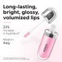 KIKO Milano 3D Hydra Lipgloss - Teinte 43 Timeless Rose | Hydratant | Effet Volume 3D | Non Collant | Applicateur Floqué | Longu