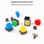Miuzei Starter Kit électronique, breadboard, Alimentation, LED, câbles | 322 Composants, Compatible avec Arduino IDE/RPi/ESP32, 
