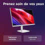 Lenovo IdeaCentre A100 Ordinateur de Bureau Tout-en-Un Écran 24" FHD, Intel N100, 512Go SSD, RAM 8Go, WiFi 6, Windows 11 H, Clav