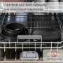 RIOVARM Induction Batterie de cuisine avec Poignées Détachables, Antiadhésive Sets de poêles et casseroles avec Couvercles, Poêl