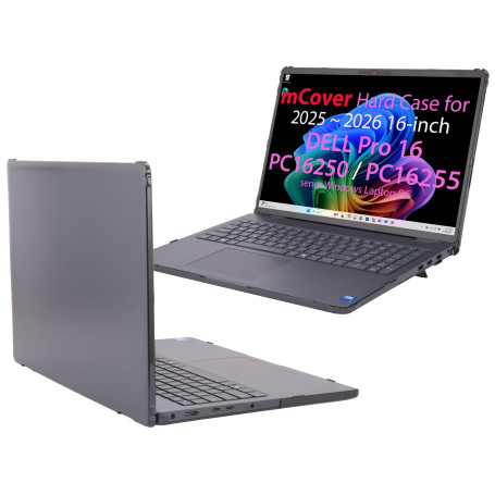 mCover Coque uniquement compatible avec Dell Pro 16 PC16250/PC16255 Series Windows 2025-2026 16" (ne convient pas aux autres mod