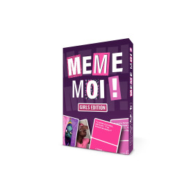 kardéo Meme-Moi ! Jeu de Cartes pour Apéro, Soirées et Amis – Jeu d'Ambiance Drôle – 2 à 6 Joueurs – Format Voyage - Soirée Pyja