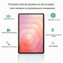 Gerutek Lot de 2 Verre Trempé pour Galaxy Tab S10 Lite/S10 FE/S9 FE 10.9" | Tab S11/S9/S8/S7 11 Pouces, Modèle 2025/2023/2022/20