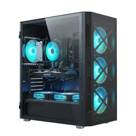 STGSivir PC Gamer Fixe, Core i7, GTX 1660S 6G, 32G RAM, 1T SSD | Ordinateur Gaming pour Streaming,Montage Vidéo,Devoirs, Jusqu'à