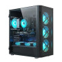 STGSivir PC Gamer Fixe, Core i7, GTX 1660S 6G, 32G RAM, 1T SSD | Ordinateur Gaming pour Streaming,Montage Vidéo,Devoirs, Jusqu'à