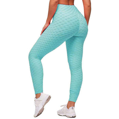 Memoryee Leggings Femme Anti-Cellulite Push Up Butt Lift Elastique Taille Haute Grande Taille Sport Pantalon de Yoga
