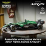 LEGO Technic Voiture Aston Martin Aramco AMR25 F1 42240 | Set pour adulte, maquette Formule 1 collector, moteur V6, DRS & suspen