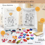 12 Kits Cadeau Mariage pour Enfants avec Livres de Coloriage et d'Activités | Inclut Crayons, Sacs à Offrir – Activités et Jeux