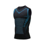 Chemise de compression à manches courtes pour homme, gilet galbant, confortable et respirant