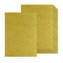 20x Papier Pailleté A4 250g/m² Doré Papier Brillant pour Loisirs Créatifs, Cartes & Décorations le scrapbooking et les projets d