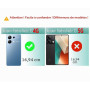 Topme Coque pour Redmi Note 13 4G (6.67" inches), Étui de Téléphone Portable en Silicone TPU Souple avec Dégradé de Couleur Tran